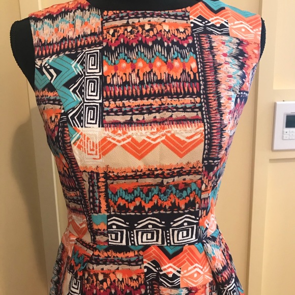 Forever 21 Multicolored Dress S - Picture 2 of 5